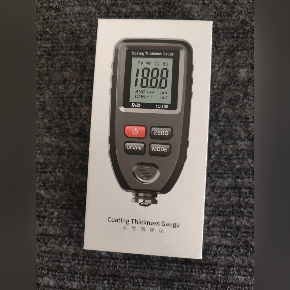 R&D TC-100 coating thickness gauge